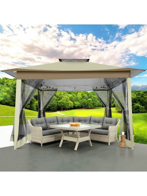 COBIZI 12x12 Outdoor Gazebo Pop-up Gazebo Canopy w...