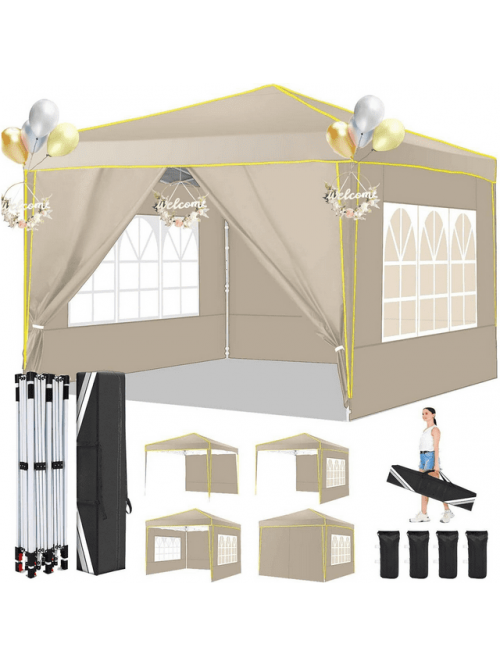 COBIZI 10x10 Pop up Tent,Easy Pop up Tent Gazebo,P...
