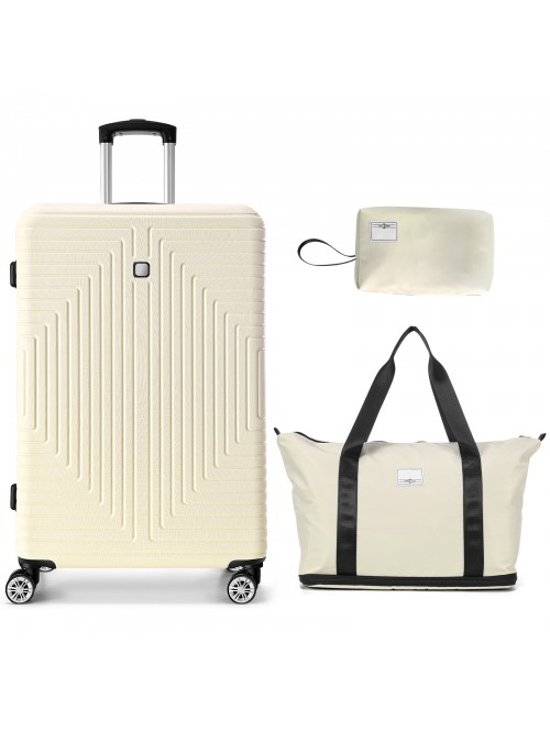 HOTEEL Luggage 3 Piece Set, Suitcase Set with Spin...